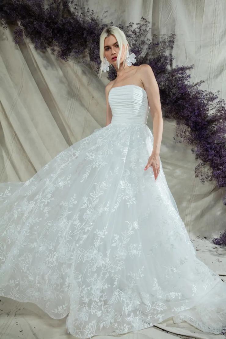 Melissa, Sophisticated Lace Wedding Dress by Savin London