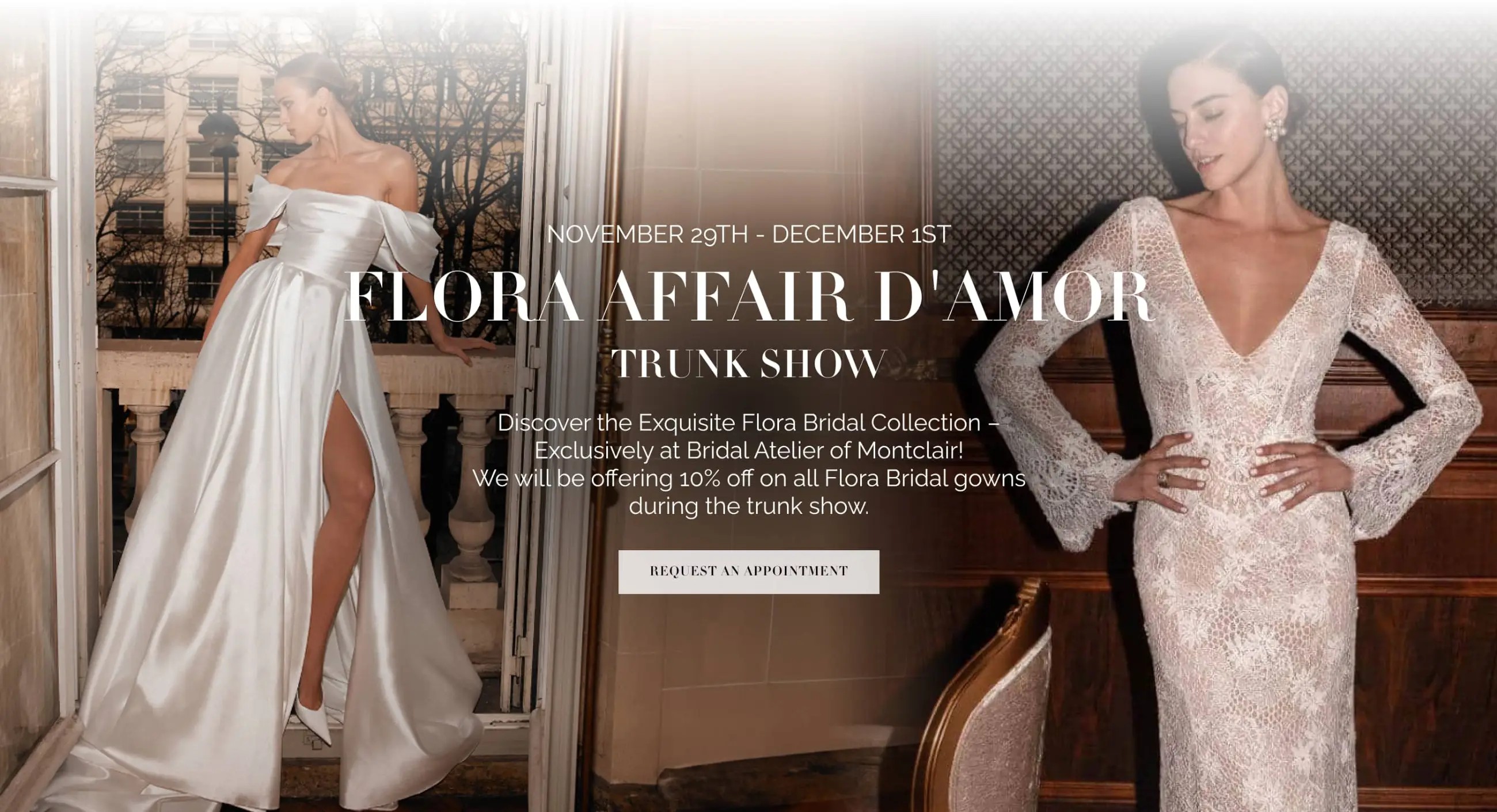 Flora Affair D'Amor Trunk Show Desktop